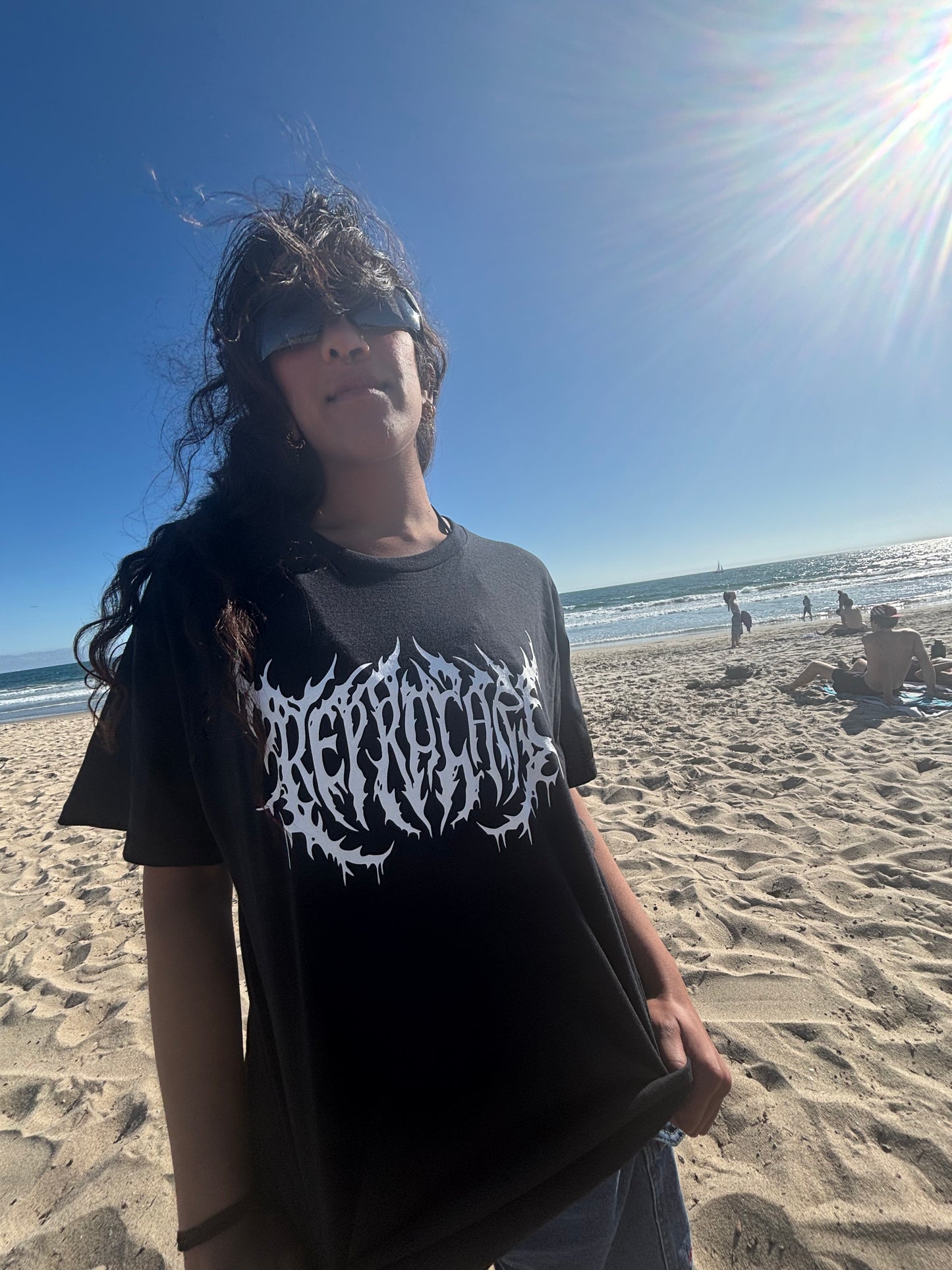 Reprocare Metal Font T-shirt