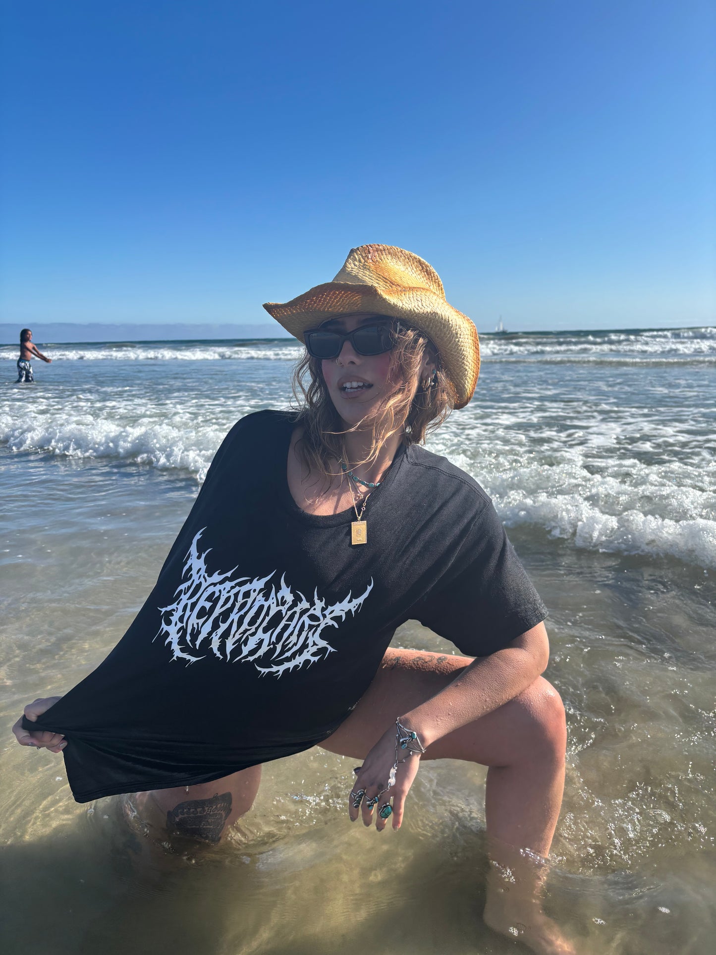 Reprocare Metal Font T-shirt